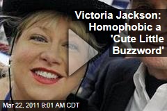 Victoria Jackson Defends Rant Against 'Sickening' Gay Glee Kiss, and Continues Slamming Gays, Muslims (VIDEO)