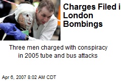 Charges Filed in London Bombings