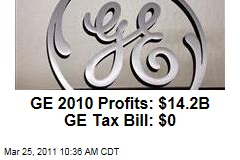 General Electric: America's Biggest Firm Pays No US Tax