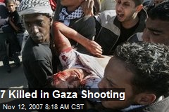 7 Killed in Gaza Shooting