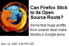 Can Firefox Stick to its Open Source Roots?