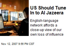 US Should Tune In to Al Jazeera
