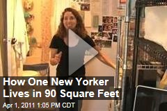 Tiny Manhattan Apartment: Felice Cohen Shows How to Live in 90 Square Feet