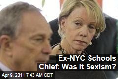 Ex-New York City Schools Chancellor Cathie Black Wonders if Sexism Brought Her Downfall