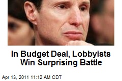 In Budget Deal, Lobbyists Win Surprising Battle