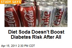 Diet Soda Doesn&#39;t Boost Diabetes Risk After All