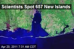 Scientists Spot 657 New Islands