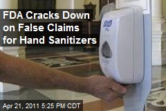 FDA Cracks Down on False Claims by Hand Sanitizers