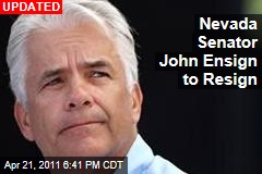 Nevada Senator John Ensign Will Resign on Friday