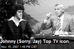 Johnny (Sorry, Jay) Top TV Icon
