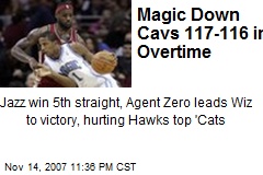 Magic Down Cavs 117-116 in Overtime