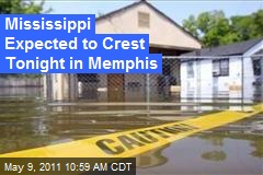Mississippi Expected to Crest Tonight in Memphis