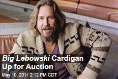 Cardigan Worn by Jeff Bridges in the Big Lebowski Will Go Up for Auction