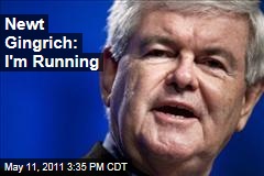 Newt Gingrich Announces That He's Running for President in 2012