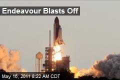 Endeavour Blasts Off