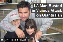 LA Man Busted in Giants Fan Coma Beating