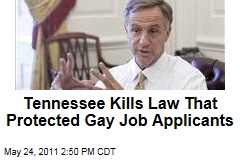 Tennessee Governor Bill Haslam Voids Nashville Law That Prohibited Anti-Gay Discrimination