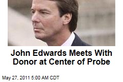 John Edwards Meets With Campaign Donor Bunny Mellon
