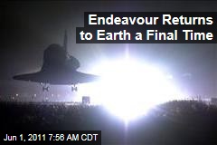 Space Shuttle Endeavour Returns to Earth