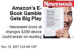 Amazon's E-Book Gamble Gets Big Play
