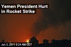 Yemen President Ali Abdullah Saleh Injured in Rocket Strike
