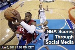 The NBA Scores in Social Media Game