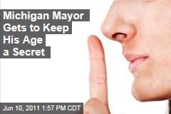 Warren Michigan Mayor Jim Fouts Can Keep Age Private