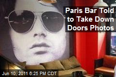 Paris Bar Told to Take Down Doors Photos