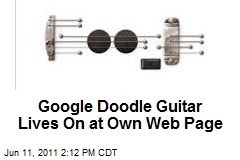 Google Doodle Guitar Lives On at Own Web Page