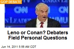 Leno Or Conan? Debaters Field Personal Questions