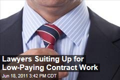 Lawyers Working 'Contract' Positions to Make Ends Meet