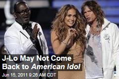 Jennifer Lopez American Idol Judge: Singer Is Undecided on Next Season