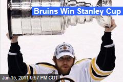 Boston Bruins Win Stanley Cup With 4-0 Victory Over Vancouver Canucks