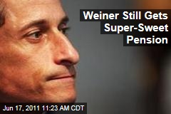 Anthony Weiner Still Getting Pension Worth About $1.2M