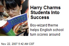 Harry Charms Students Into Success