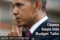 Obama Steps Into Budget Talks