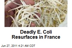 Deadly E. Coli Resurfaces in France