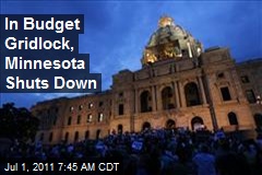 In Budget Gridlock, Minnesota Shuts Down