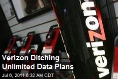 Verizon Ditching Unlimited Data Plans