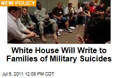 White House Reverses Policy, Will Write Letters of Condolence to Families of Military Suicides