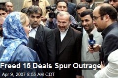 Freed 15 Deals Spur Outrage