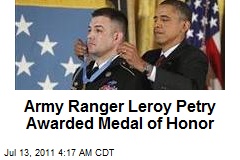Army Ranger Leroy Petry Awarded Medal of Honor