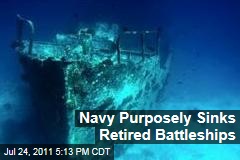 Navy Battleships Sunk to Provide Artificial Reef Habitats: Could Be Harming Environment, Scientists Worry