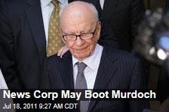 News Corp May Boot Rupert Murdoch; Guardian Speculates Daughter Elisabeth Could Replace Him