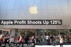 Apple Profit Shoots Up 125%