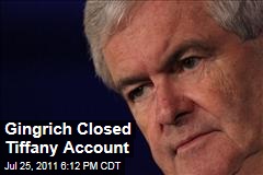 Gingrich Finance Books Opened