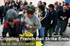 Crippling French Rail Strike Ends