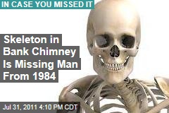 Skeleton in Bank Chimney in Louisiana is Missing Man from 1984