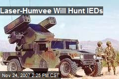 Laser-Humvee Will Hunt IEDs