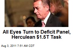 All Eyes Turn to Deficit Panel, Herculean $1.5T Task